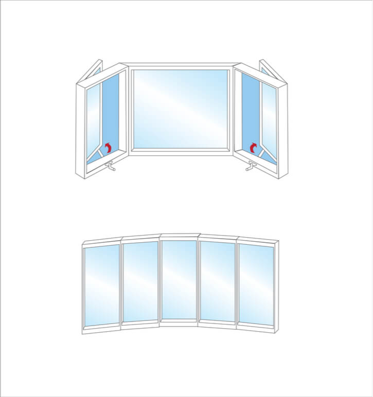 Bay vs Bow Window